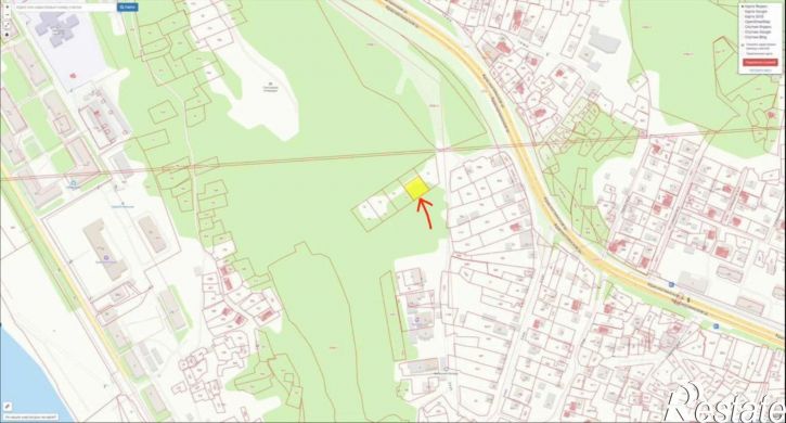 Земельный участок посёлок Красная Глинка