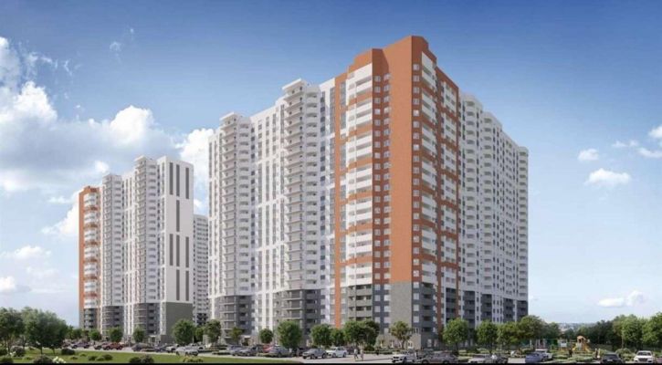 3-комн квартира в новом доме Московское шоссе 18-й километр, 53