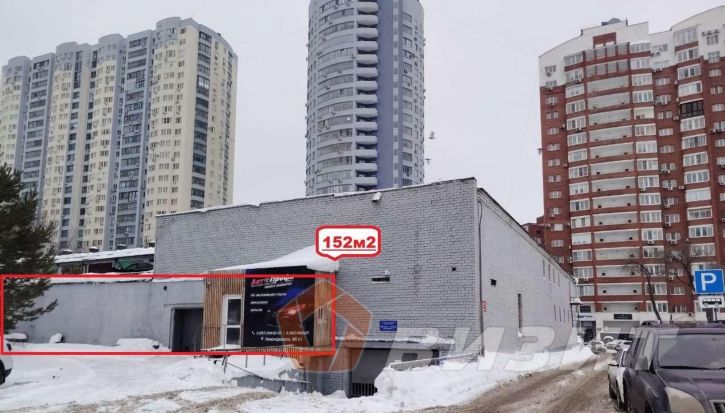 Торговое помещение Луначарского улица, 8Бк1