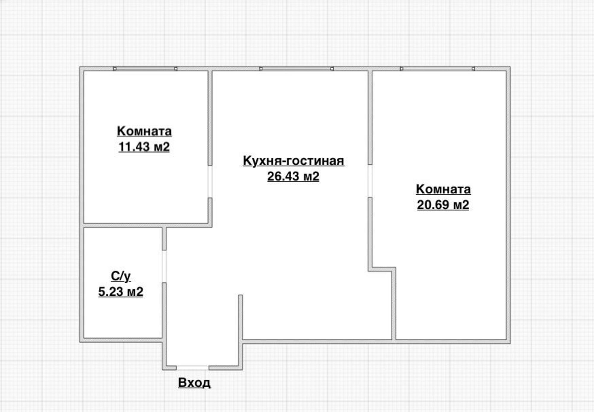 Купить квартиру за 14 190 000 рублей на Мичурина улица, 27Б