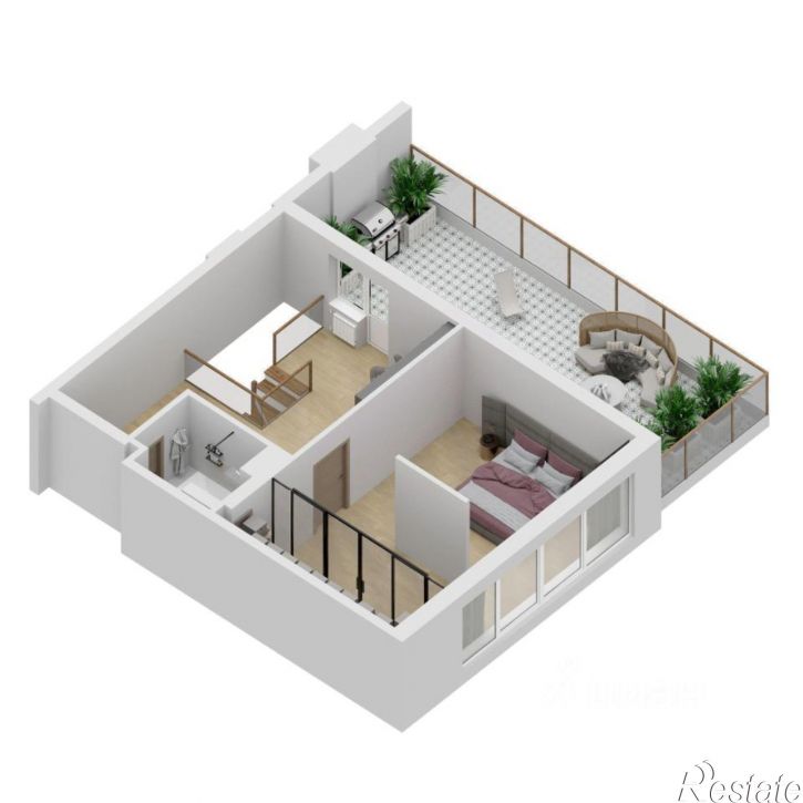 3-комн квартира в новом доме улица Дыбенко, 5,  д. 5