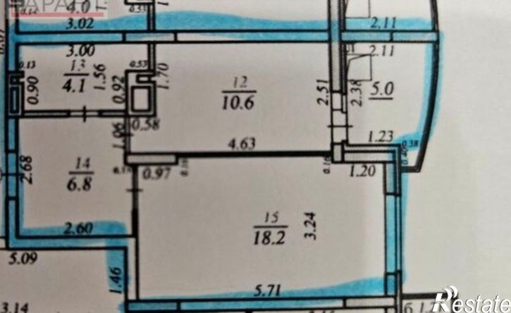 1-комн квартира Московское шоссе, 18-й километр, 33
