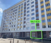 торговое помещение 104.7 кв м Краснодонская улица, 6