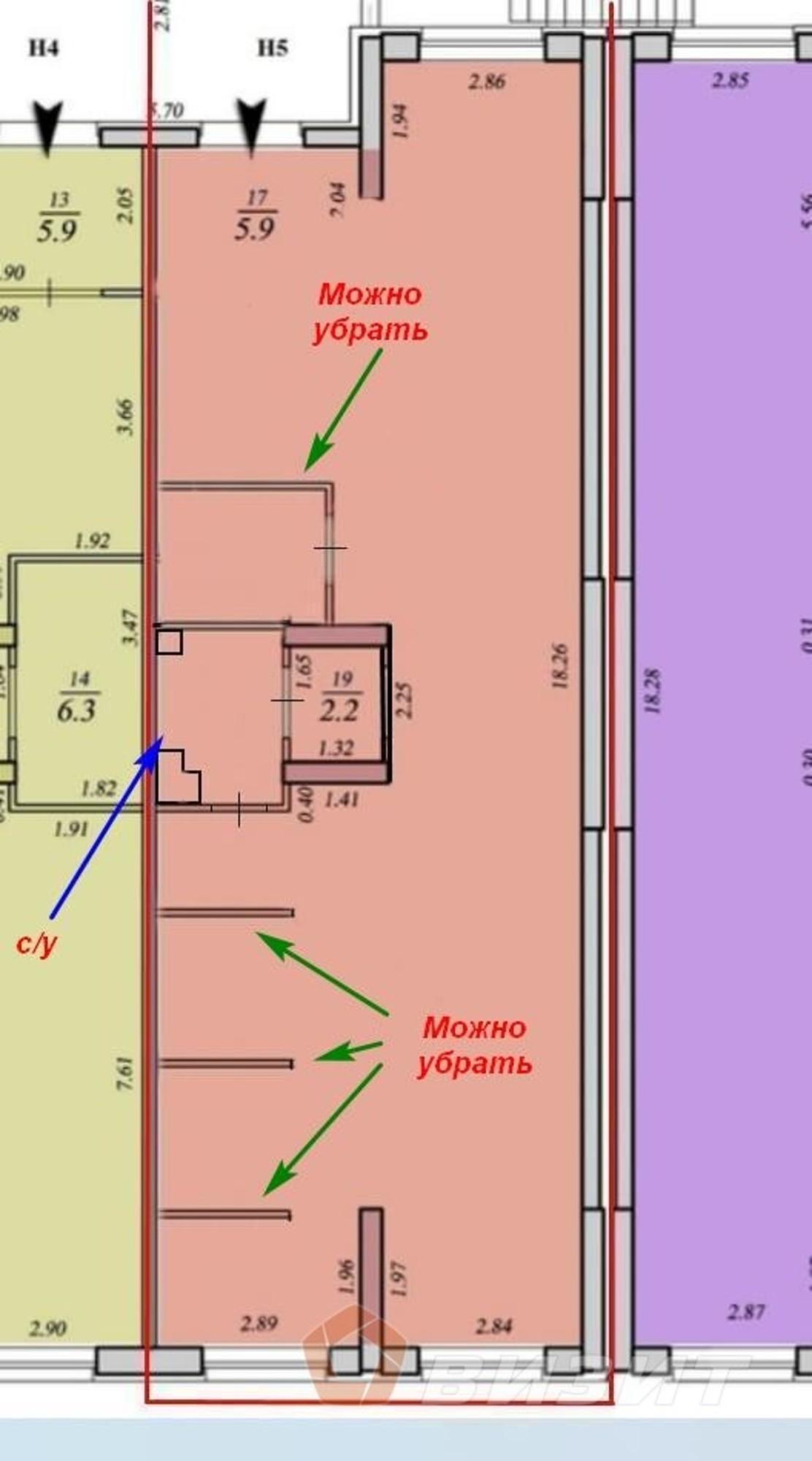 Сдать торговое помещение за 70 000 рублей на Краснодонская улица, 10А