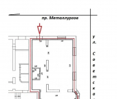 торговое помещение 67 кв м Металлургов проспект, 29
