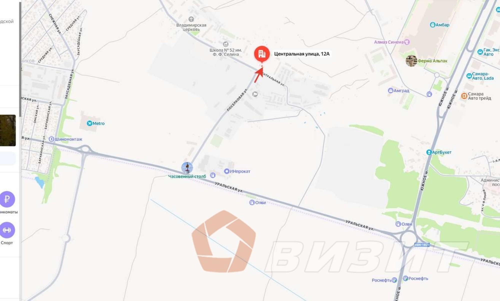 Сдать офис, помещение под офис за 120 000 рублей на Центральная улица, 12а