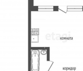 1-комн, 37кв м, этаж 3/18 просека 5-я, 131