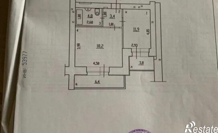 1-комн квартира Ново-Вокзальная улица, 146А,  д. 146А