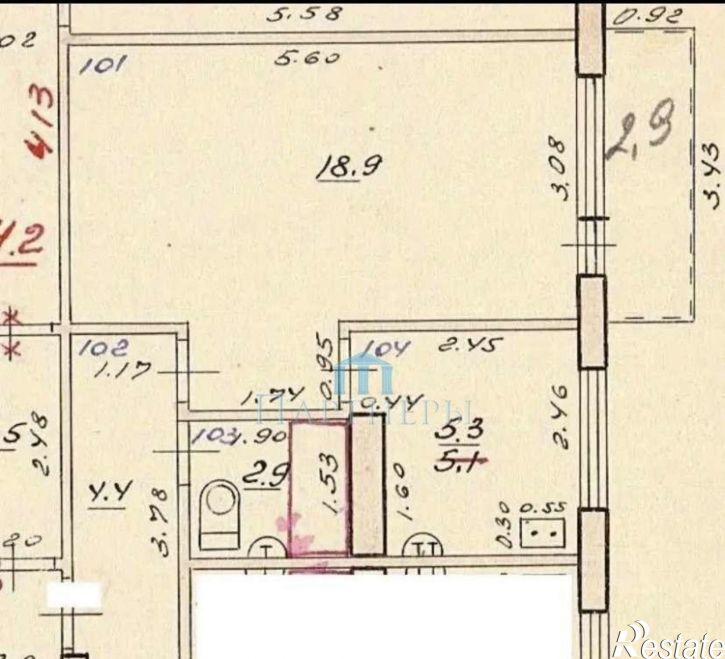 1-комн квартира улица Авроры, 97,  д. 97