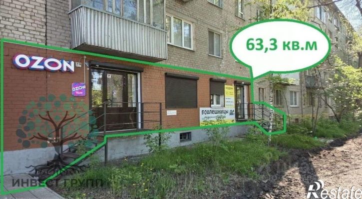 Торговое помещение Физкультурная улица, 133,  д. 133