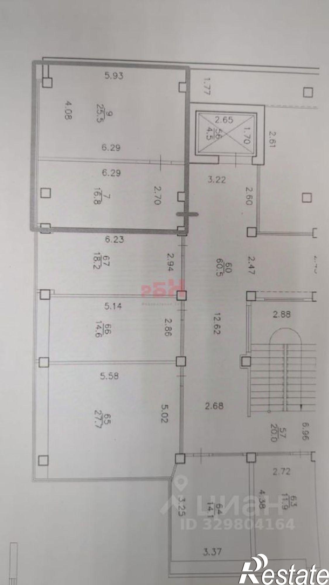 Сдать офис, помещение под офис за 25 200 рублей на улица Водников, 26