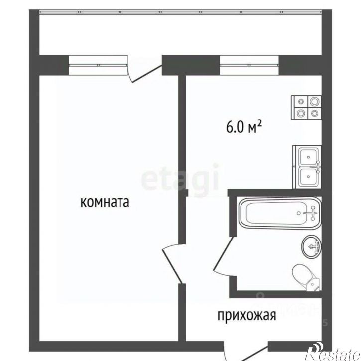 1-комн квартира ул Георгия Димитрова, 45,  д. 45