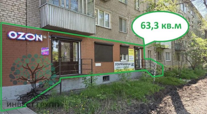 Торговое помещение Физкультурная улица, 133