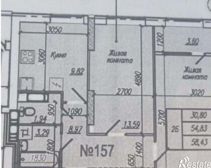 2-комн квартира проспект Масленникова, 14А,  д. 14А