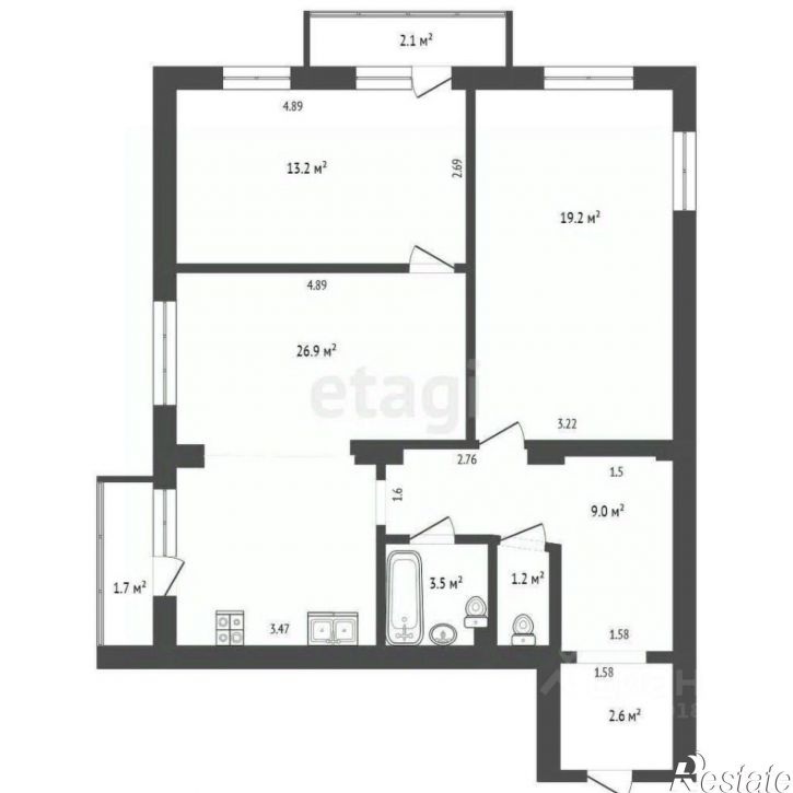 3-комн квартира проспект Карла Маркса, 17,  д. 17