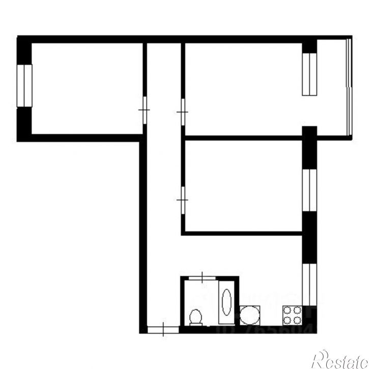 3-комн квартира проспект Карла Маркса, 318,  д. 318