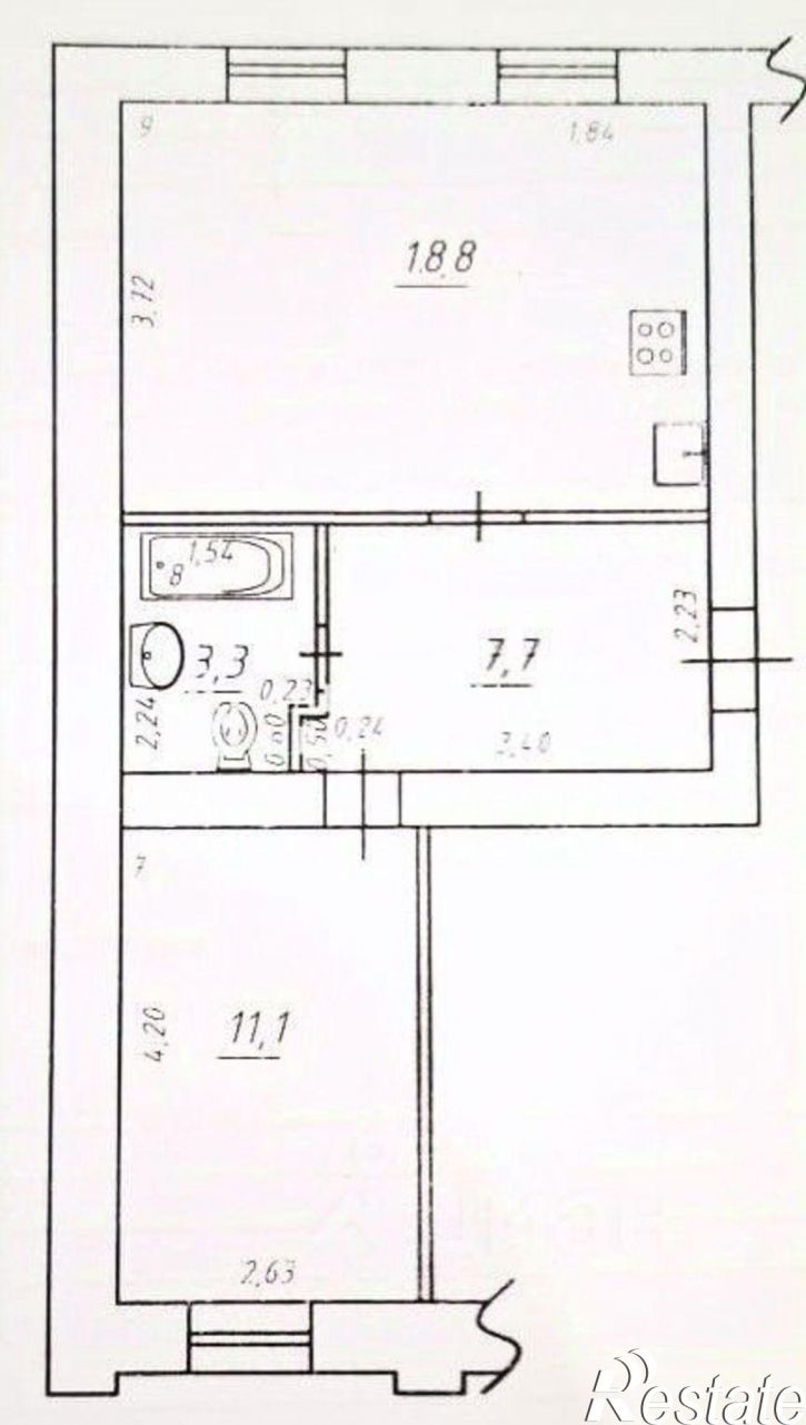 2-комн квартира улица Фрунзе, 148,  д. 148