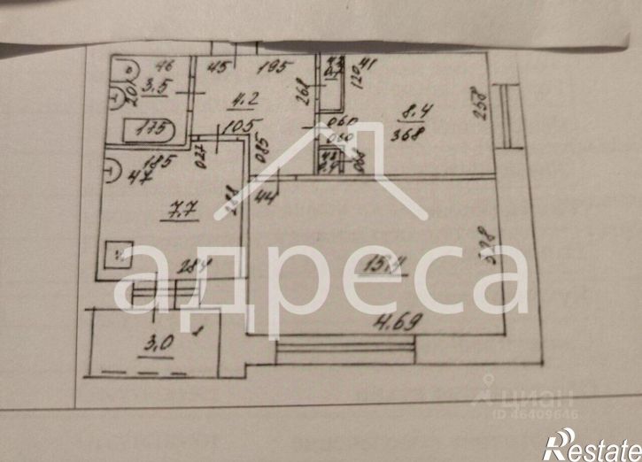 2-комн квартира улица Авроры, 72,  д. 72