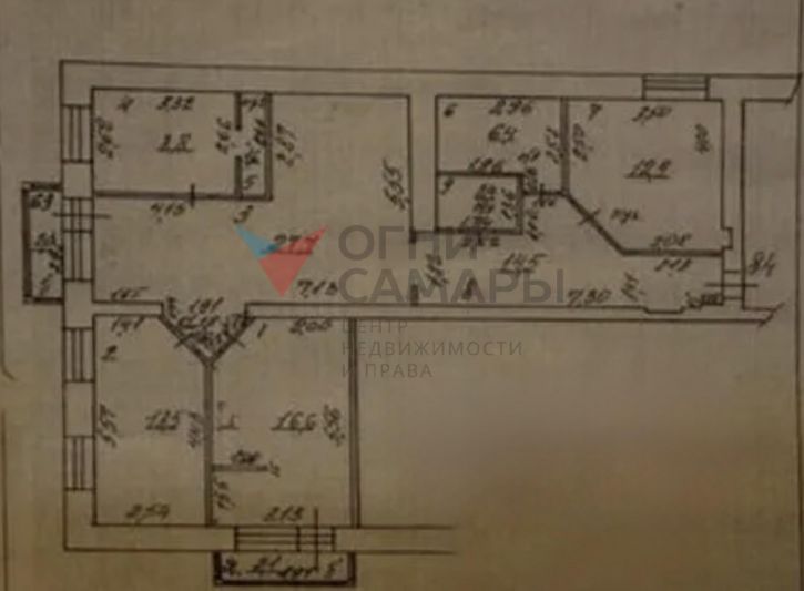 4-комн квартира Полевая улица, 7
