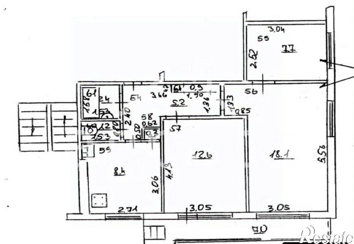 3-комн квартира проспект Кирова, 230,  д. 230