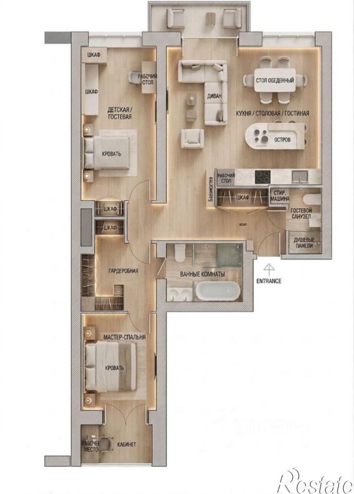 3-комн квартира ул Водников, 33,  д. 33