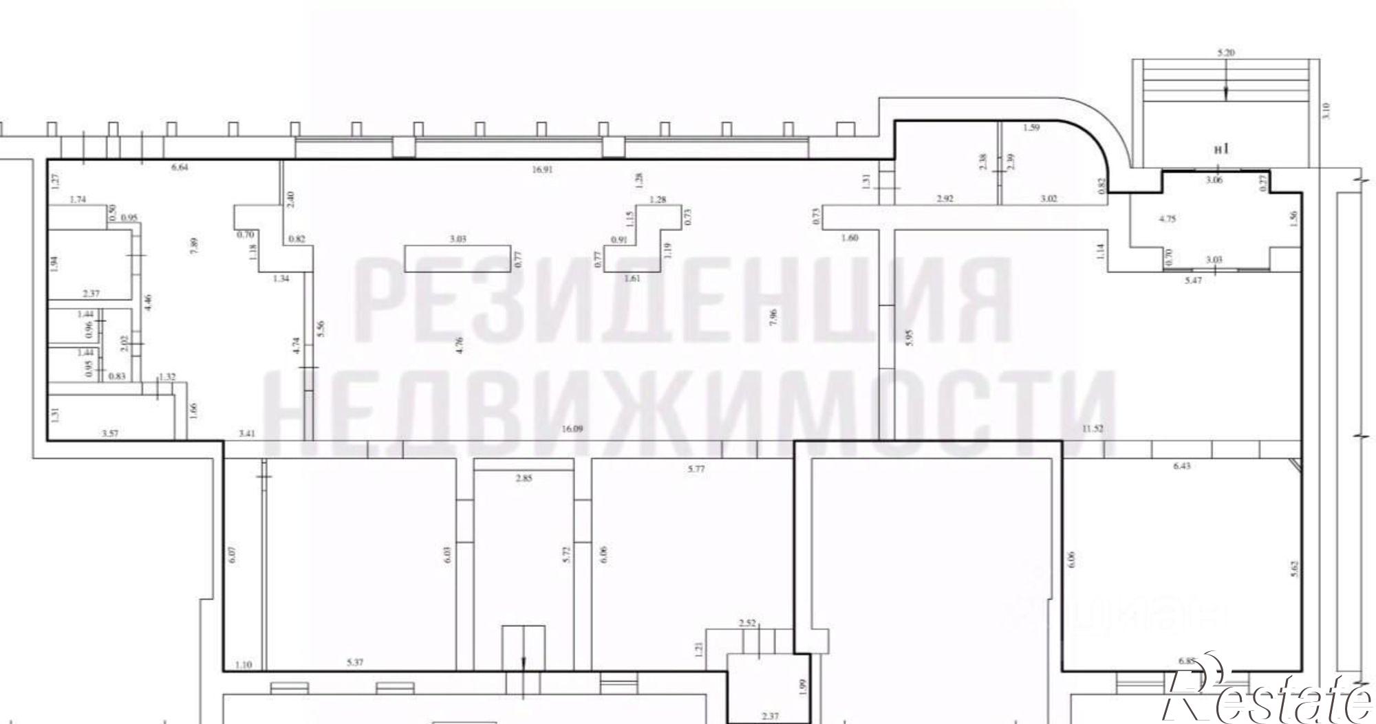 Купить торговое помещение за 55 929 000 рублей на улица Мориса Тореза, 105А