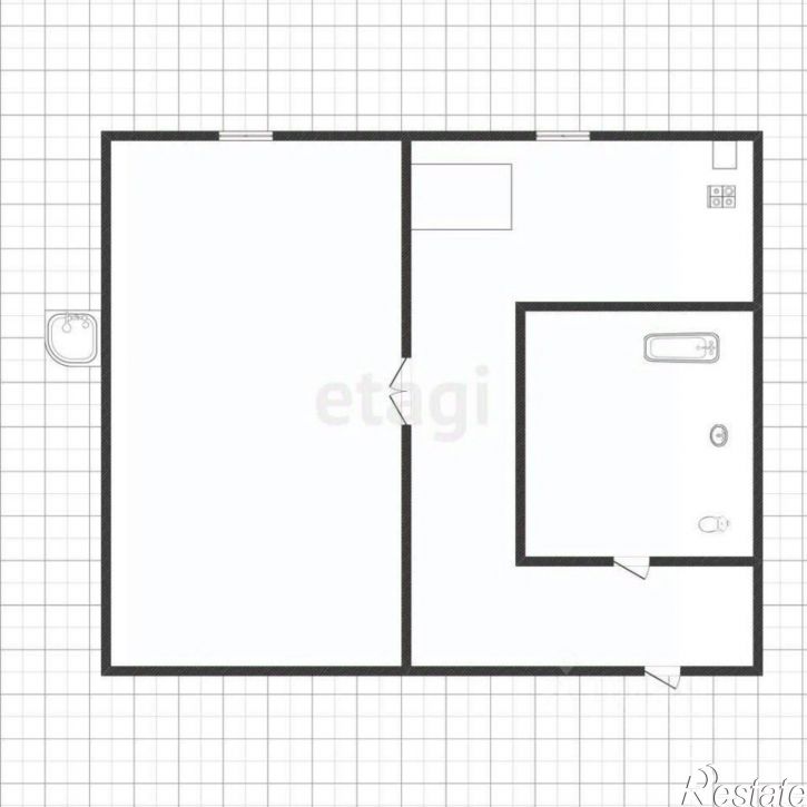 1-комн квартира Физкультурная улица, 3,  д. 3