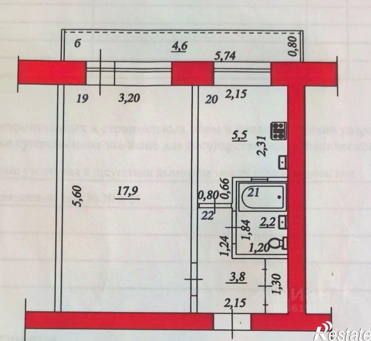 1-комн квартира Славный переулок, 2,  д. 2