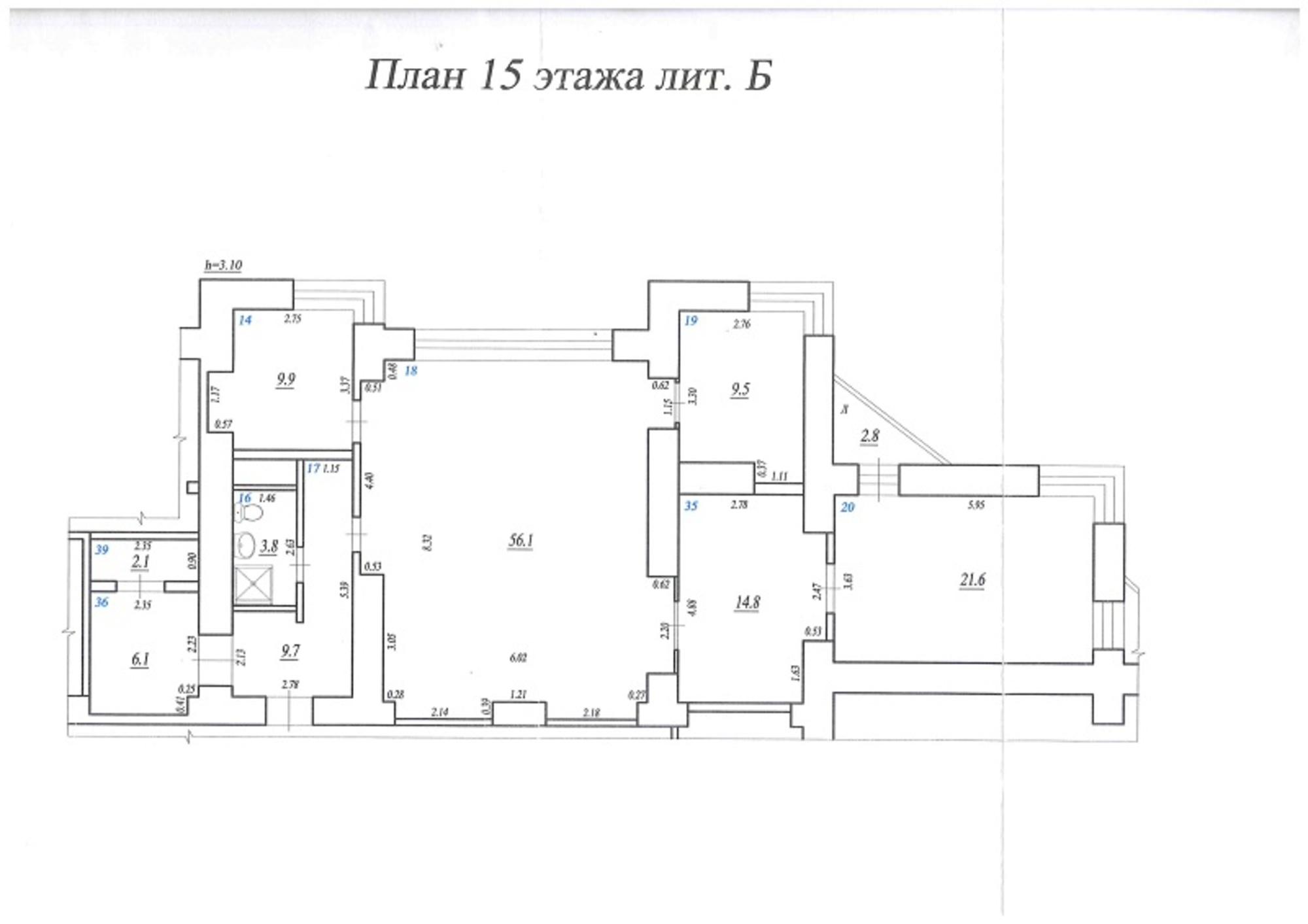 Купить квартиру за 21 900 000 рублей на Ленина проспект, 2Б