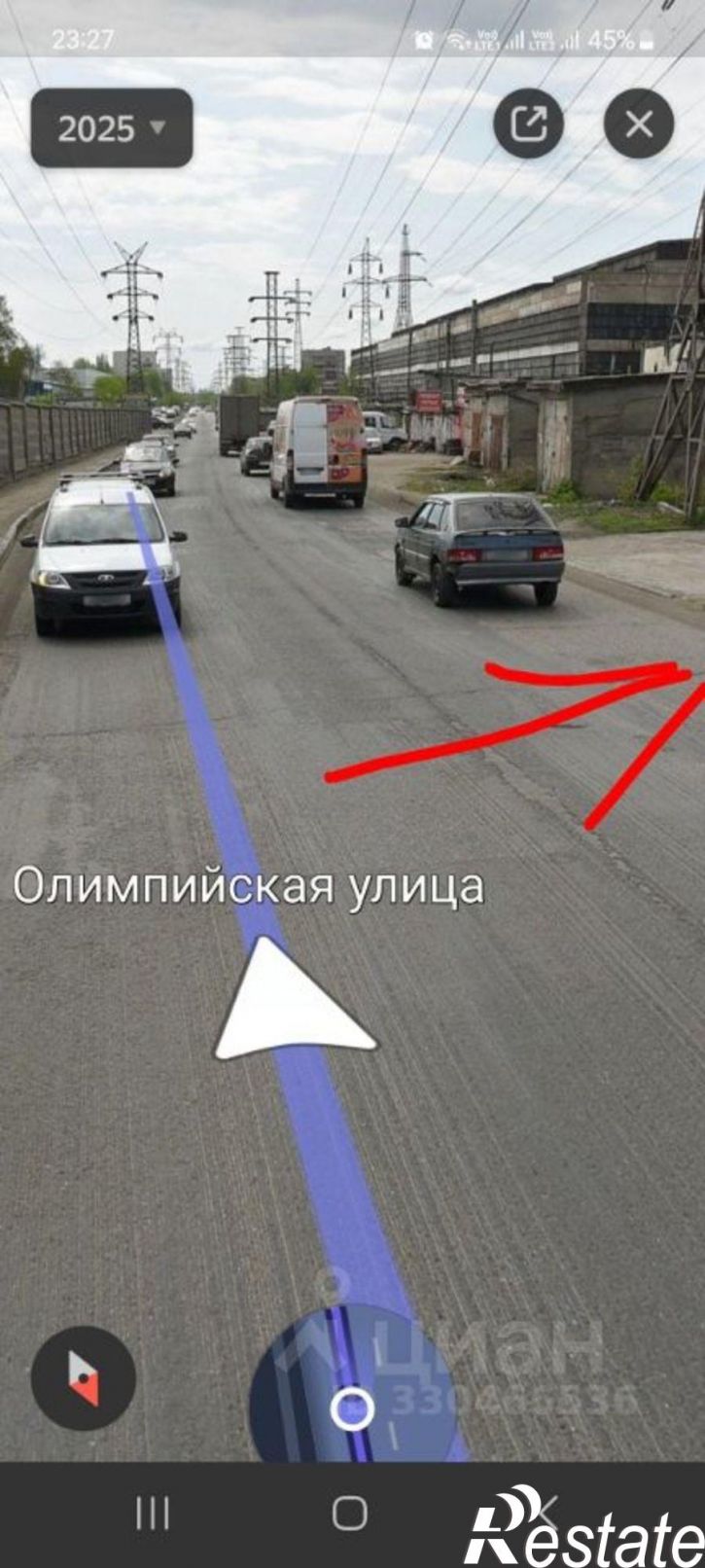 Гараж/парковка Олимпийская улица, 61,  д. 61