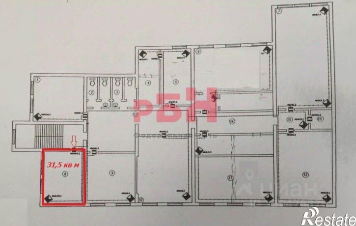 Офис улица 22-го Партсъезда, 1Б,  д. 1Б