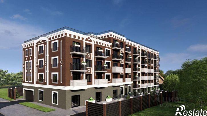 2-комн квартира в новом доме улица Фрунзе, 13,  д. 13