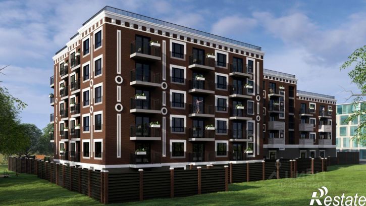 2-комн квартира в новом доме улица Фрунзе, 13,  д. 13