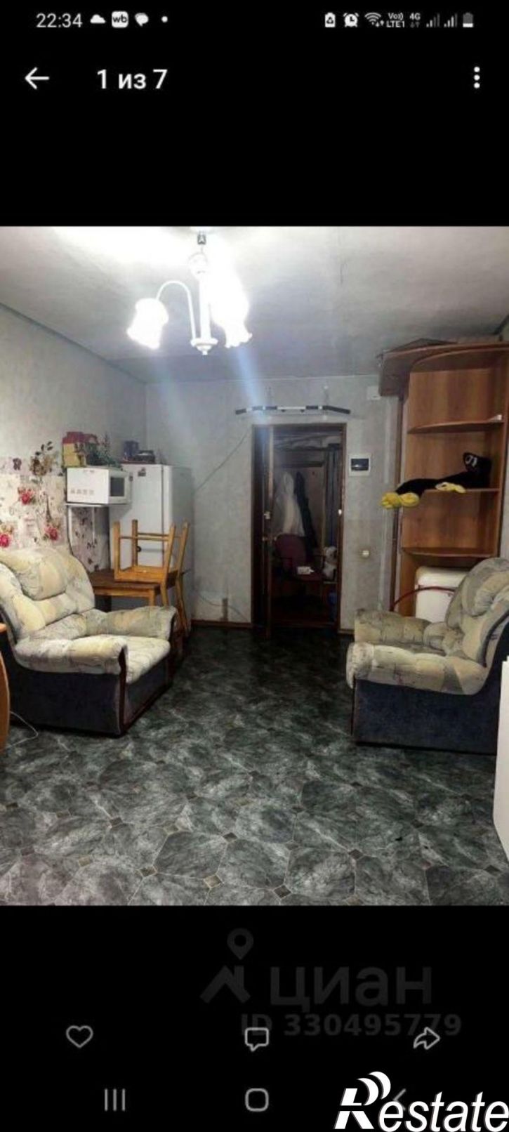Комната Среднесадовая улица, 32,  д. 32
