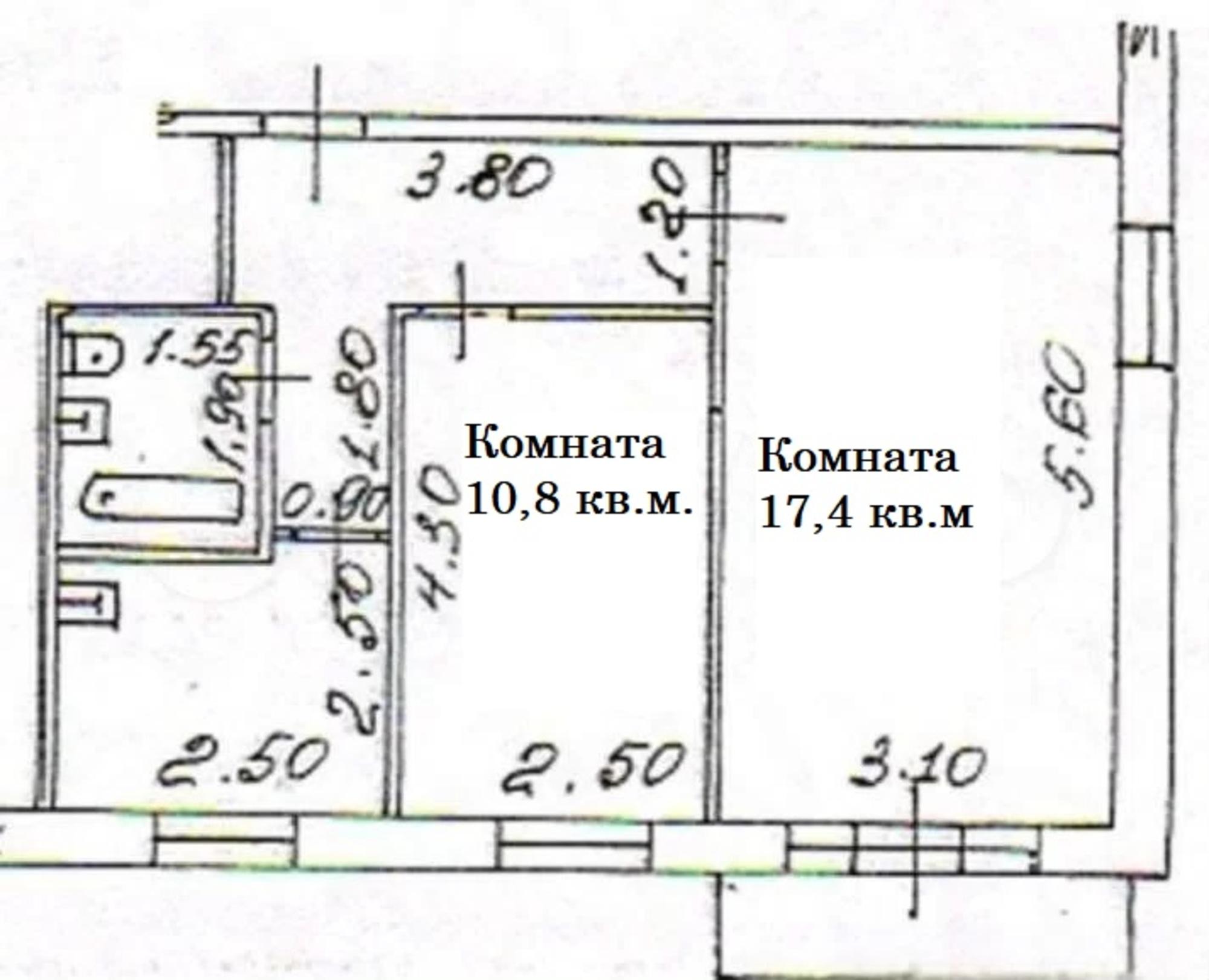 Купить квартиру за 5 700 000 рублей на Мичурина улица, 116а
