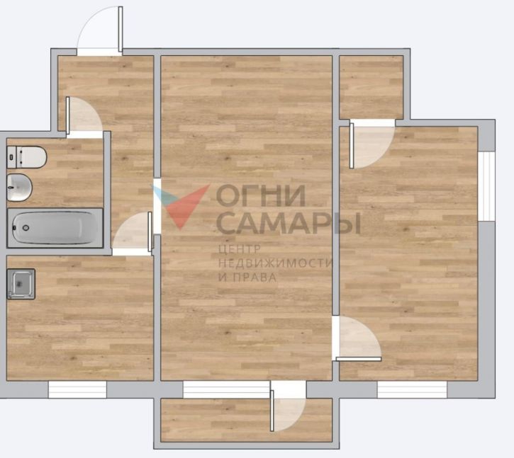 2-комн квартира Никитинская улица, 96