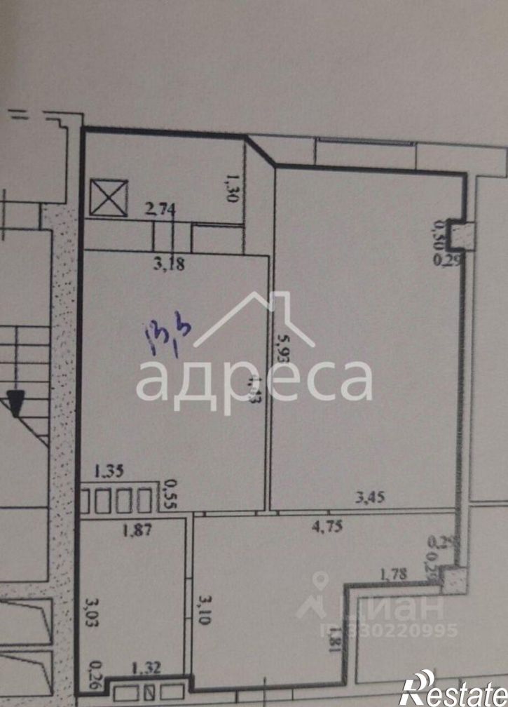 1-комн квартира 5-я просека, 97А,  д. 97А
