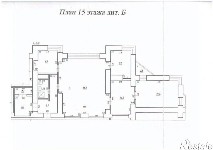 3-комн квартира проспект Ленина, 2Б,  д. 2Б