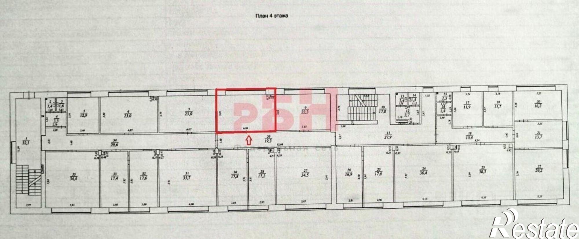 Сдать офис, помещение под офис за 26 427 рублей на ул Ставропольская, 45
