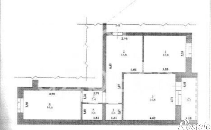 2-комн квартира 1-й кв-л, 33,  д. 33