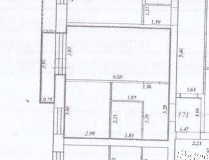 1-комн квартира Московское (18 км) шоссе, 6А,  д. 6А