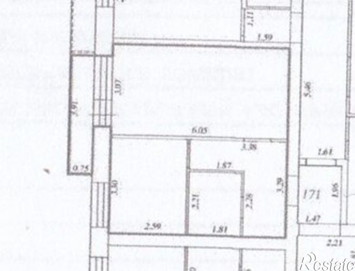 1-комн квартира Московское (18 км) шоссе, 6А,  д. 6А