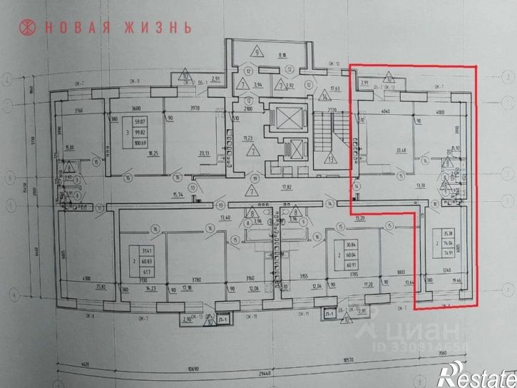 2-комн квартира пр-кт Кирова, 255А,  д. 255А