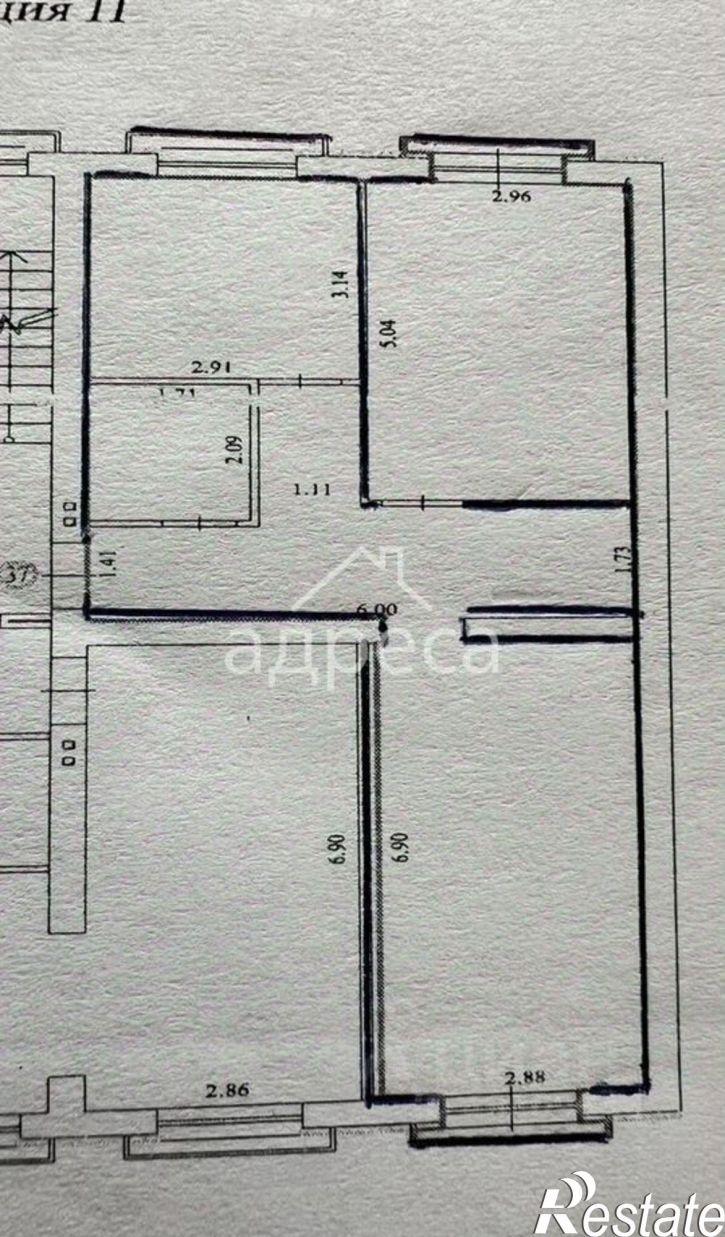 2-комн квартира пр-ка Третья, 94Н,  д. 94Н