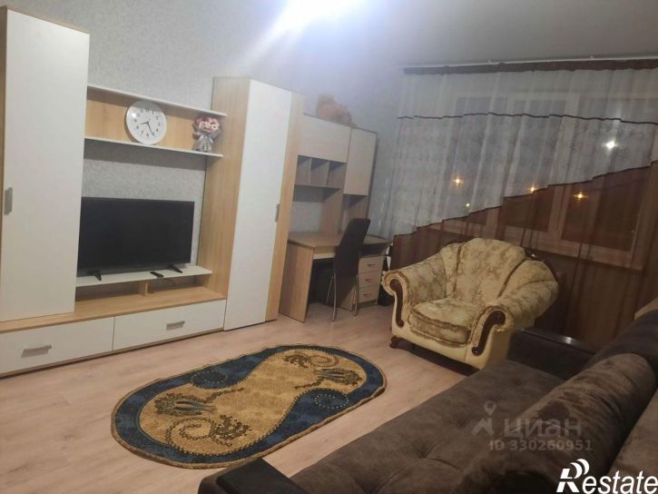 1-комн квартира улица Петра Алабина, 6,  д. 6