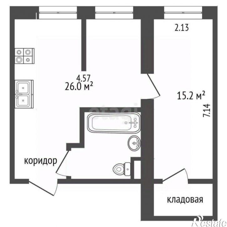 2-комн квартира ул Некрасовская, 30,  д. 30