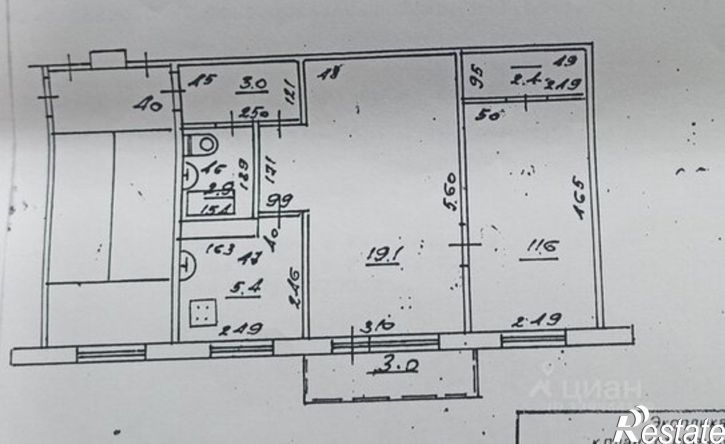 2-комн квартира Партизанская улица, 228,  д. 228