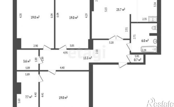 3-комн квартира ул Печерская, 18а,  д. 18а