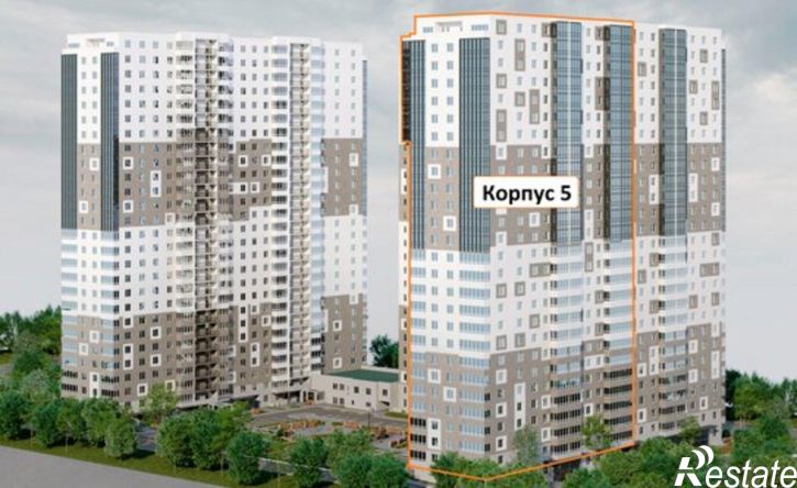 2-комн квартира в новом доме улица Дыбенко, 5,  д. 5