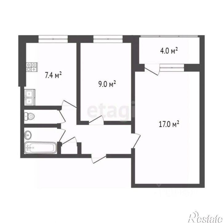 2-комн квартира Клиническая улица, 20,  д. 20
